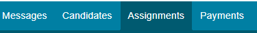 assignments portal tab